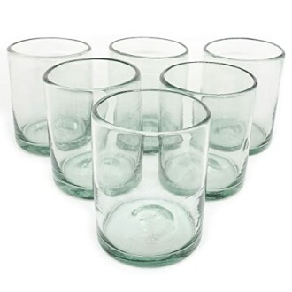 Clear Blown Tumbler Glasses